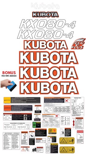 Adatto per kubota kx080 - adatto, kx080-4