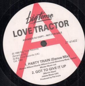 Love tractor party - train, 12"