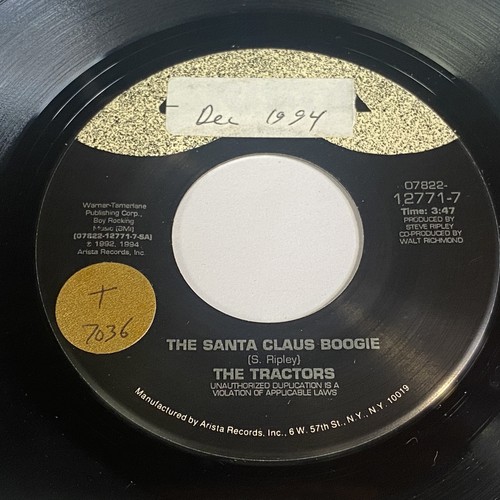 The tractors santa - the,