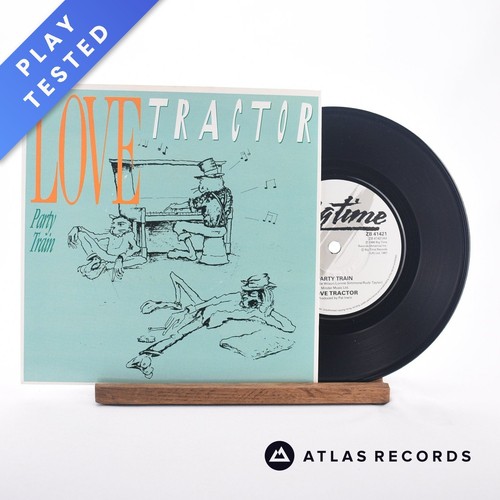 Love tractor party train - love,